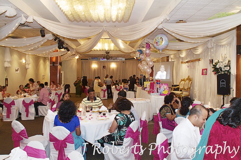 First birthday party at Parra Villa function centre - party photography sydney
